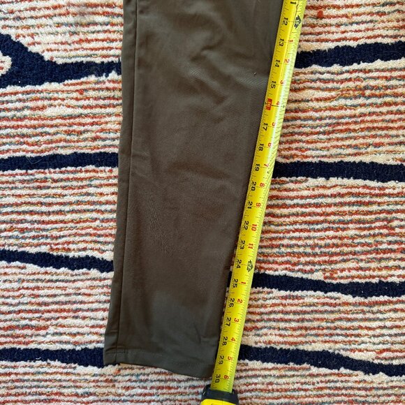 Lululemon ABC Skinny-Fit Pant 32 Warpstreme Dark Olive - Picture 6 of 8